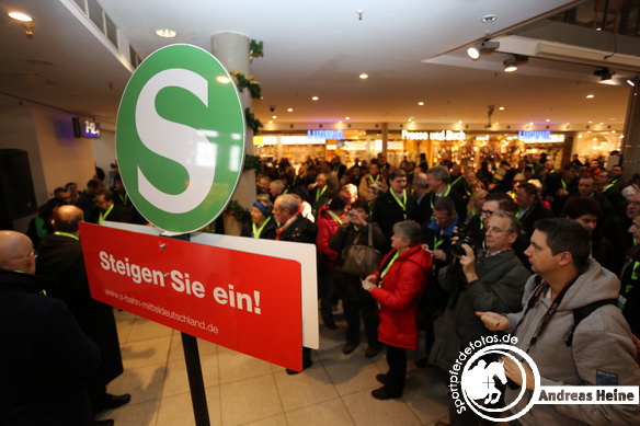 14.12.2013 - Eröffnung der S-Bahn Mitteldeutschland - Sternfahrt von Halle nach Leipzig