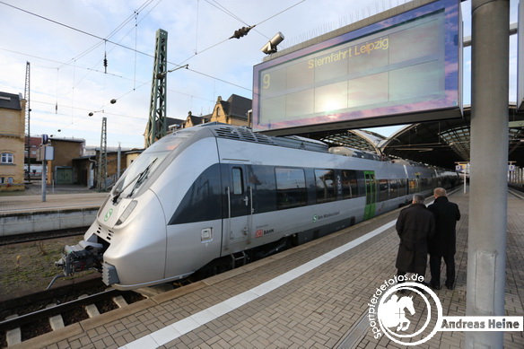 14.12.2013 - Eröffnung der S-Bahn Mitteldeutschland - Sternfahrt von Halle nach Leipzig
