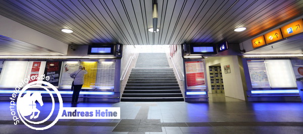 GDL-Streik - Bahnhof Halle (Saale)